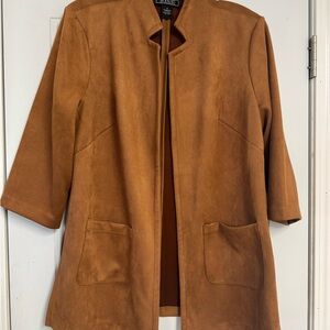 Carmel Women's 3/4 sleeve Suede Jacket